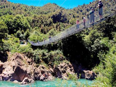 New Zealand's Longest Swing Bridge